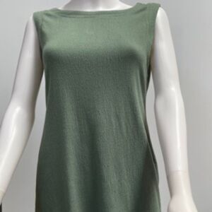 Jm Collection Textured Button Tank Top